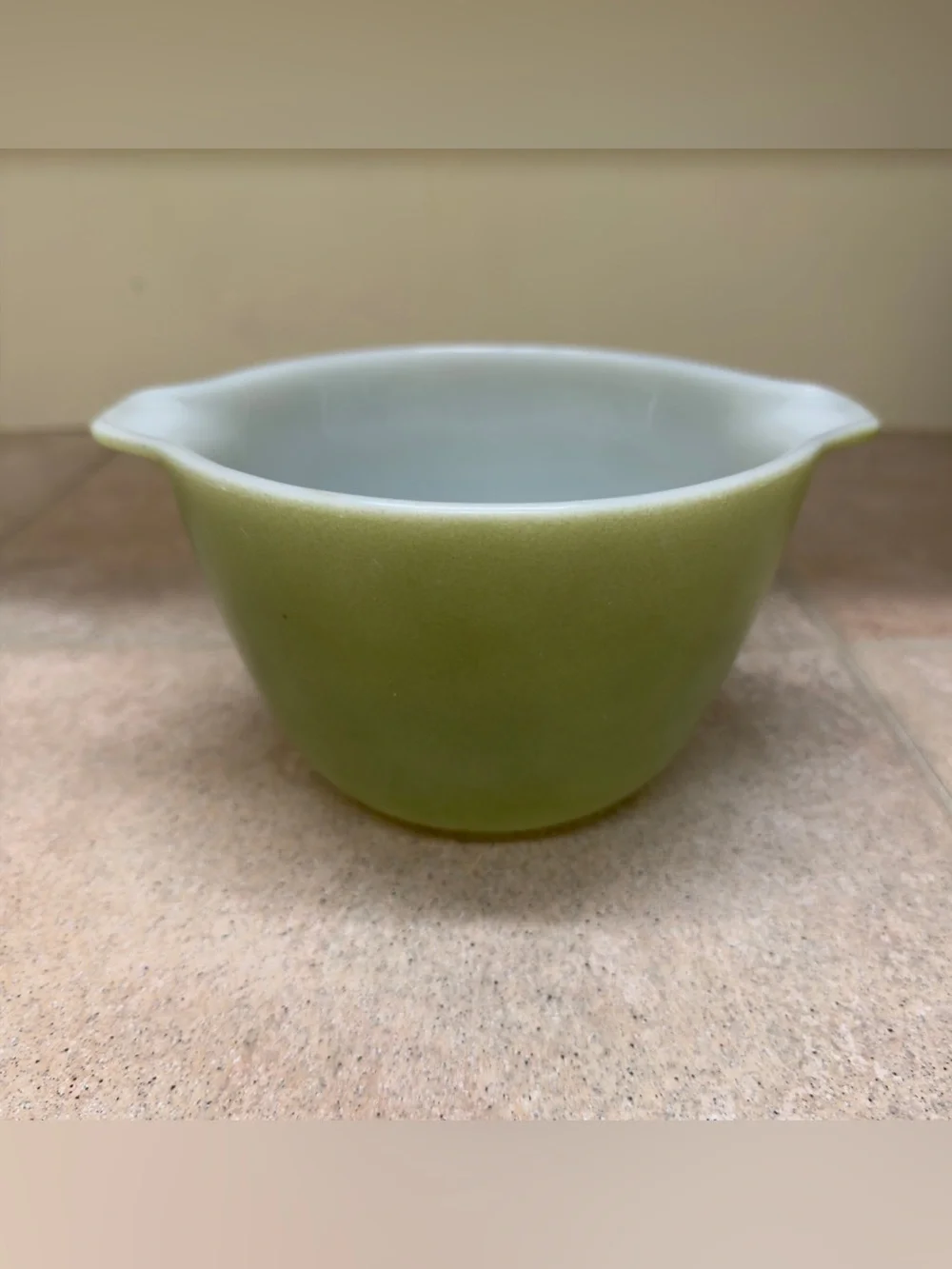Vintage Anchor Hocking FireKing Green Mixing Bowl
